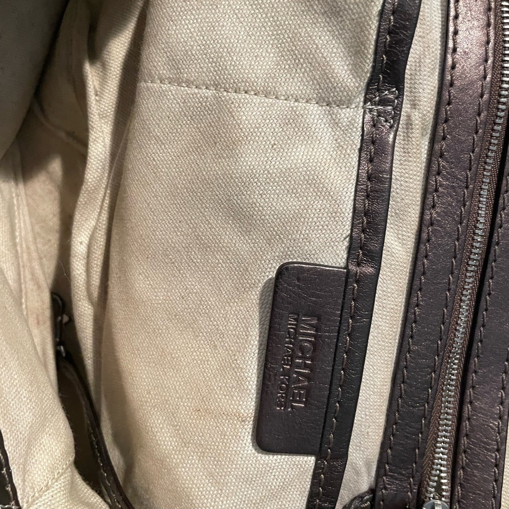Bronze Michael Kors with chrome hardware - Picture 3 of 3